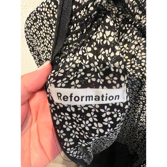 Reformation Georgina Midi Dress Ansel size 4 - Picture 4 of 11